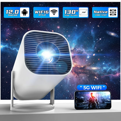 KinoBoxx 4K™ – Smart Projektor z Androidem i Wi-Fi | Kino Bez Kabli w Twoim Domu