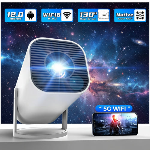 KinoBoxx 4K™ – Smart Projektor z Androidem i Wi-Fi | Kino Bez Kabli w Twoim Domu