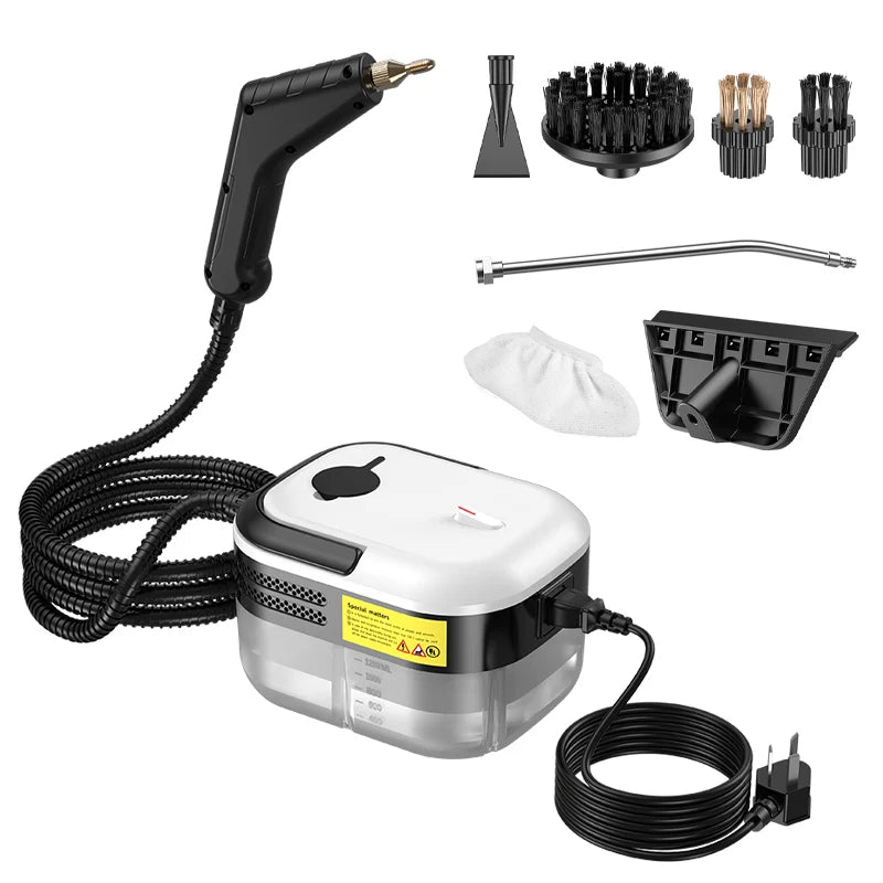 Boxxia CleanJet™ Profesjonalna Myjka Parowa z 4 Końcówkami – Czystość na Najwyższym Poziomie