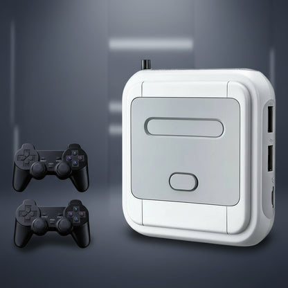 Boxxia RETRO PRO™ 90,000+ GIER – Konsola Plug&Play + 2 Pady | 60+ Systemów w Jednym Urządzeniu