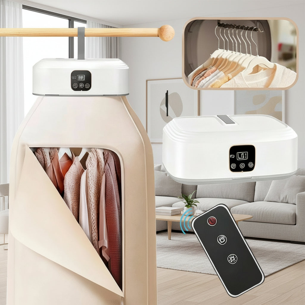 Boxxia ClothWave™ - Energooszczędna praca | Pilot | 2 Tryby | Timer